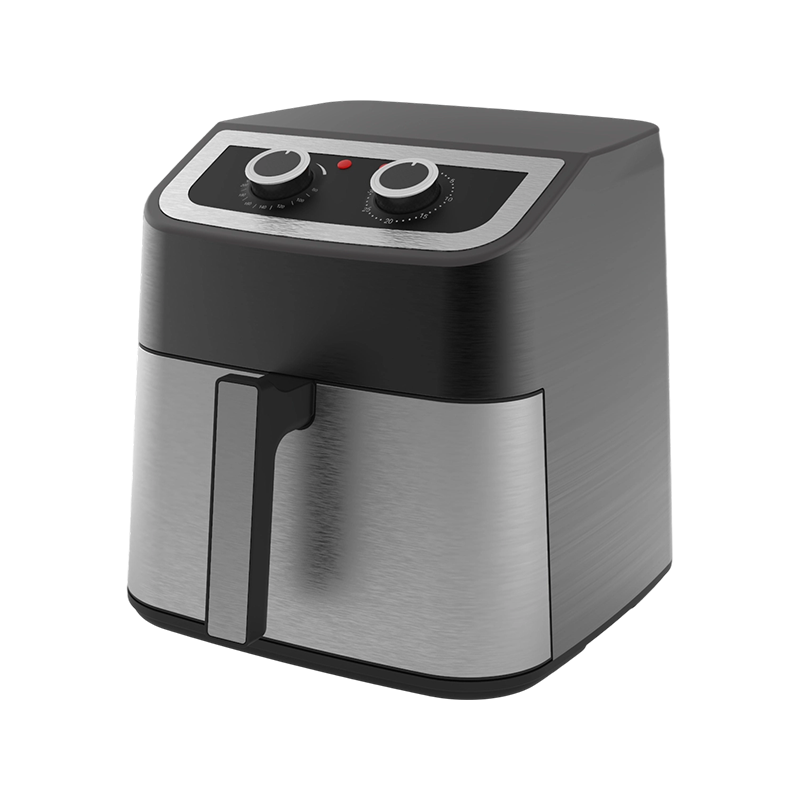 Fritadeira de ar mecânica AF-8502M em aço inoxidável escovado Fritadeira de ar mecânica AF-8502M em aço inoxidável escovado