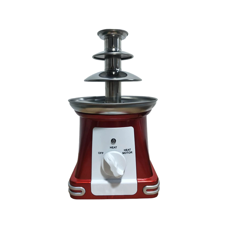 YHL-1722 Máquina de fazer chocolate com base quadrada vermelha retrô YHL-1722 Máquina de fazer chocolate com base quadrada vermelha retrô